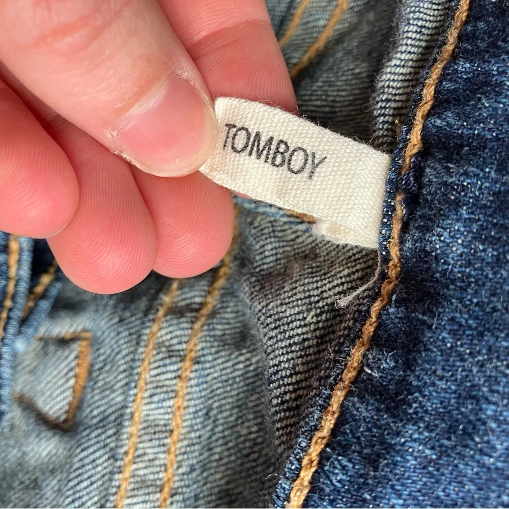 Rag & Bone Burnley Tomboy Distressed Denim Jeans size 26 - Picture 10 of 11